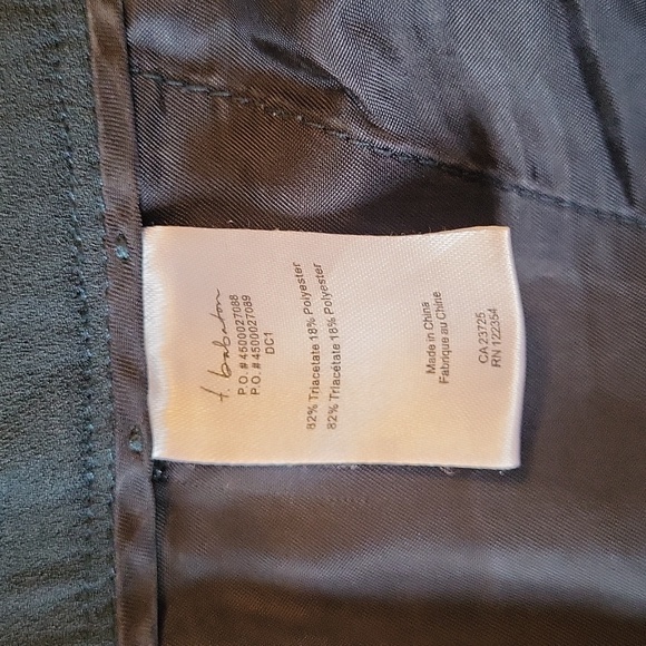 Babaton Dark Green Trousers, size 10 - Picture 5 of 5